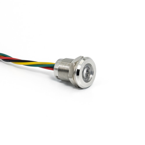 624 LED PMI 12MM RGY 24VDC W/ Wires