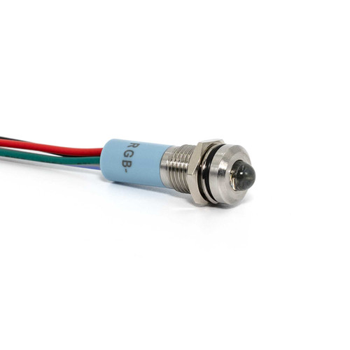 620 LED PMI 8mm Protruding  RGB  3VDC