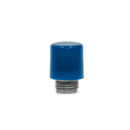 359 Series Lens Cap Short Cylindrical Dark Translucent Blue