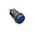 556 LED PMI C1D2 1" Flat Blue, 72 VDC Black Nickel