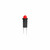 558 LED PMI 0.155-0.158" Red, Tintd, Diff, 2 VDC, Straight Leads, Ext Resist Req