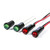558 LED PMI 0.155-0.158" Green, Tintd, Non-Diff, 2.1 VDC, 14" Wire Leads, 26 AWG, Ext Resist Req