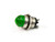 556 LED PMI C1D2 1" Domed Green, 125 VAC