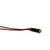 558 LED PMI 0.155-0.158" Yellow, Tintd, Non-Diff, 2.1 VDC, 14" PVC-Free Wire Leads, 26 AWG, Ext Resist Req