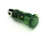 655 LED PMI 0.500" Flat, Green, Snap-in, 12 VDC, QuickConnect Trmls, 250 Faston