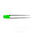 521 Series 3.0mm Green  565nm  1.6mcd  60 Deg Discrete LED Lamp