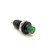 249 LED PMI 0.375" Cylindrical Green, 3.6 VDC