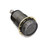 556 LED PMI Daylight Viewable 1" Flat Yellow, 12 VDC Black Nickel