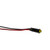 558 LED PMI 0.155-0.158" Yellow, Tintd, Diff, 2.1 VDC, 6" PVC-Free Wire Leads, 26 AWG, Ext Resist Req