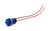 657 LED PMI 0.687" Domed, Blue, Tintd, Diff, 24 VDC, Watertight