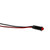 558 LED PMI 0.155-0.158" Red, Tintd, Diff, 1.8 VDC, 6" Wire Leads, 26 AWG, Ext Resist Req