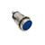 556 LED PMI C1D2 1" Flat Blue, 12 VDC