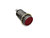 556 LED PMI C1D2 1" Flat Red, 72 VDC Black Nickel