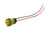 657 LED PMI 0.687" Domed, Yellow, Tintd, Diff, 12 VDC, Watertight