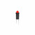 558 LED PMI 0.155-0.158" Red, Tintd, Non-Diff, 1.8 VDC, Straight Leads,Ext Resist Req