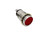 556 LED PMI C1D2 1" Flat Red, 125 VDC