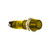DISCONTINUED 607 LED PMI 0.283" Raised Flat, Yellow, Int., 24 VDC, Straight Leads, Polycarbonate