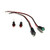 559 LED PMI 0.250" Red, Tintd, Diff, 1.7 VDC, 6" Wire Leads, 24 AWG, Ext Resist Req