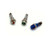 677 LED PMI 0.283" Red, Recessed, 6 VDC, 6" Wire Leads, 26 AWG, Chrome