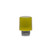 359 Series Lens Cap Short Cylindrical Dark Translucent Yellow/Amber