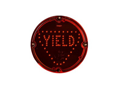 72 Series 10-30V Red Yield Sign Light 2 Pos. Weatherpack
