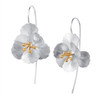 Christin Ranger Sterling Silver Cherry Blossom Earrings