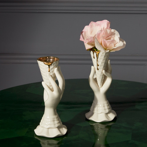 Gilded I-Scream Vase - GIFTBORI