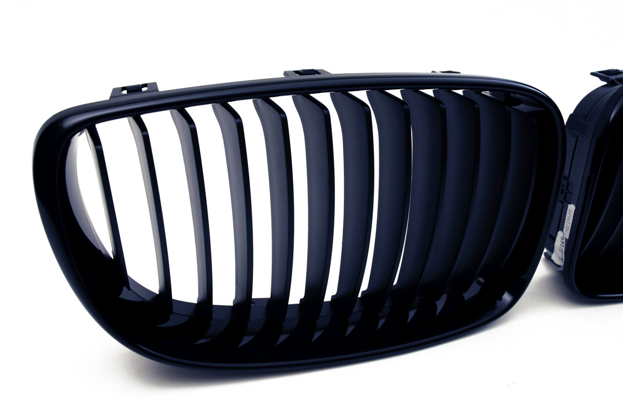 BMW M Performance Black Kidney Grille Set for 1 Series