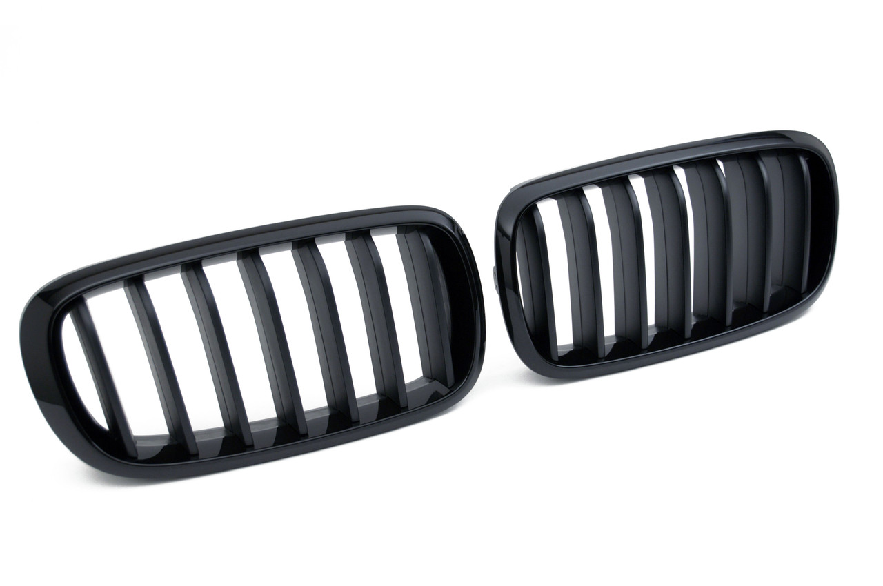 BMW M Performance Black Kidney Grille SET for X5, X6