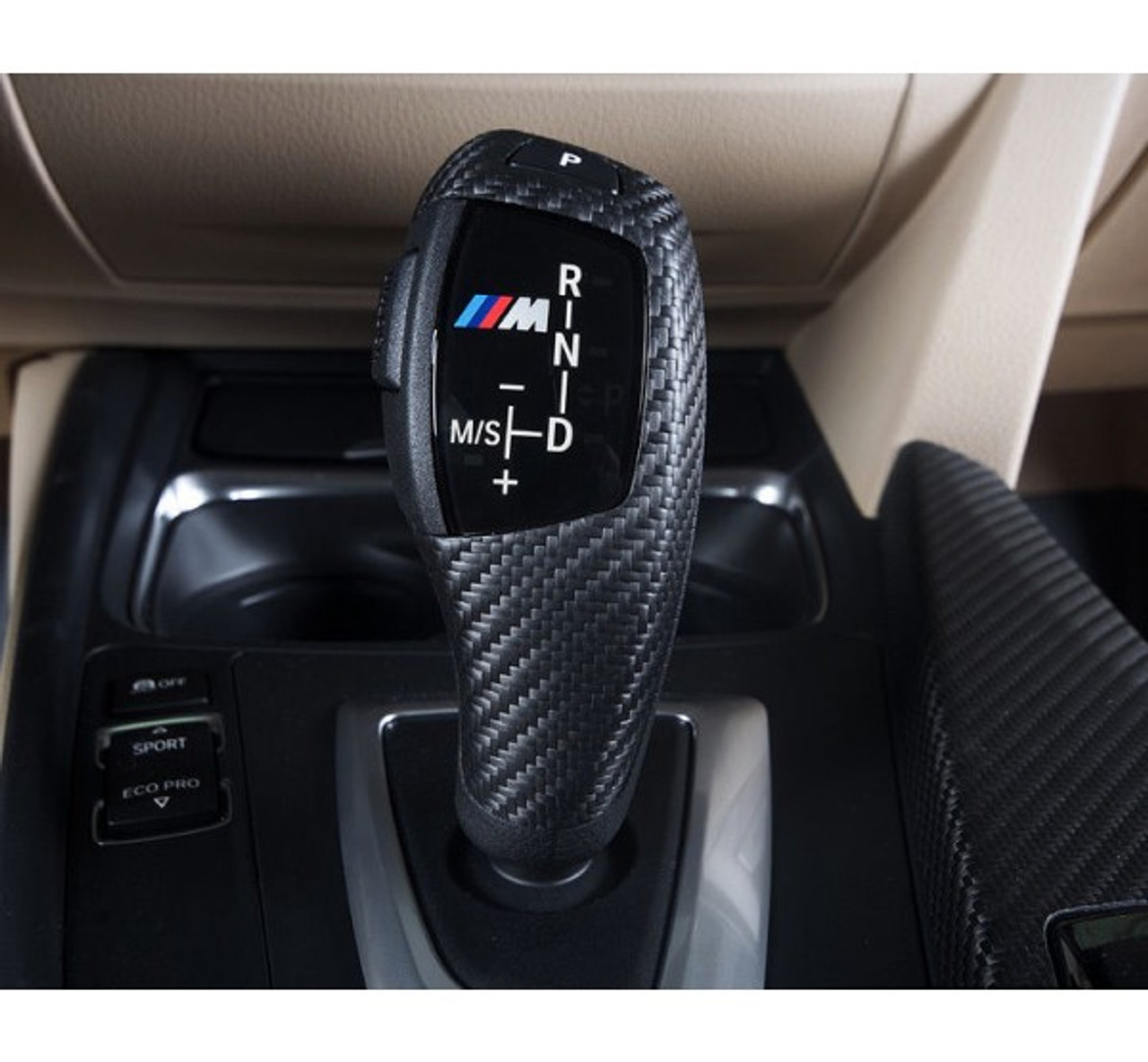 BMW M Performance Carbon Fiber Auto Shifter Handle