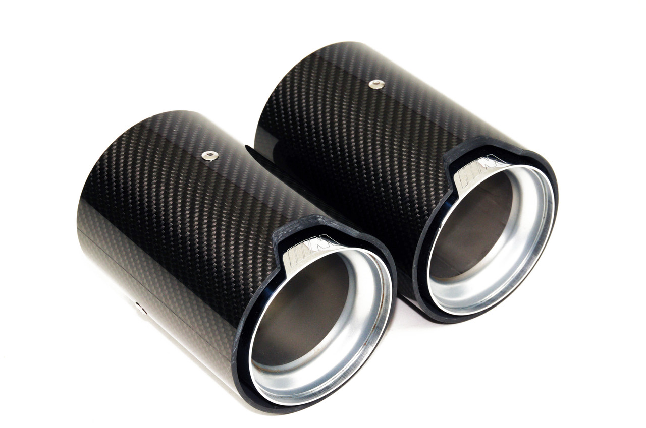 BMW M Performance Carbon Fiber Exhaust Finishers (pair) 18302355889