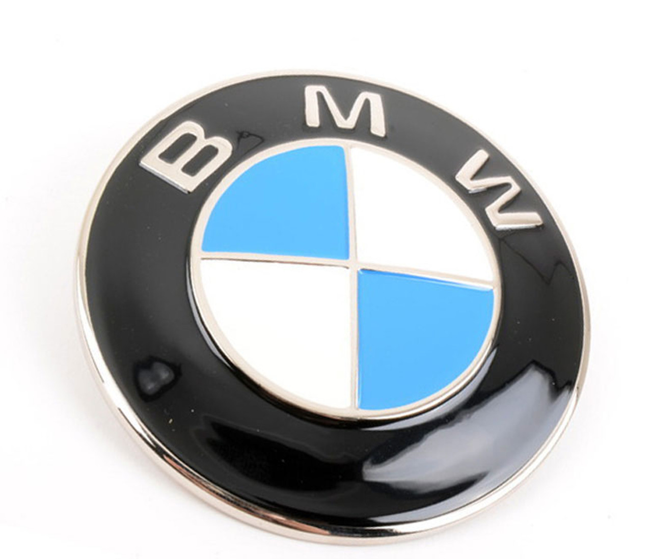 Genuine BMW 80mm Metal Hood Trunk Emblem Logo Badge Roundel