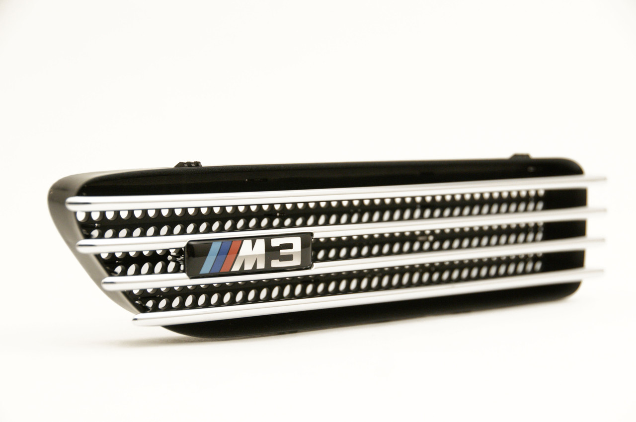 Genuine BMW M3 E46 Coupe & Convertible Side Fender Grill Left 51132694607