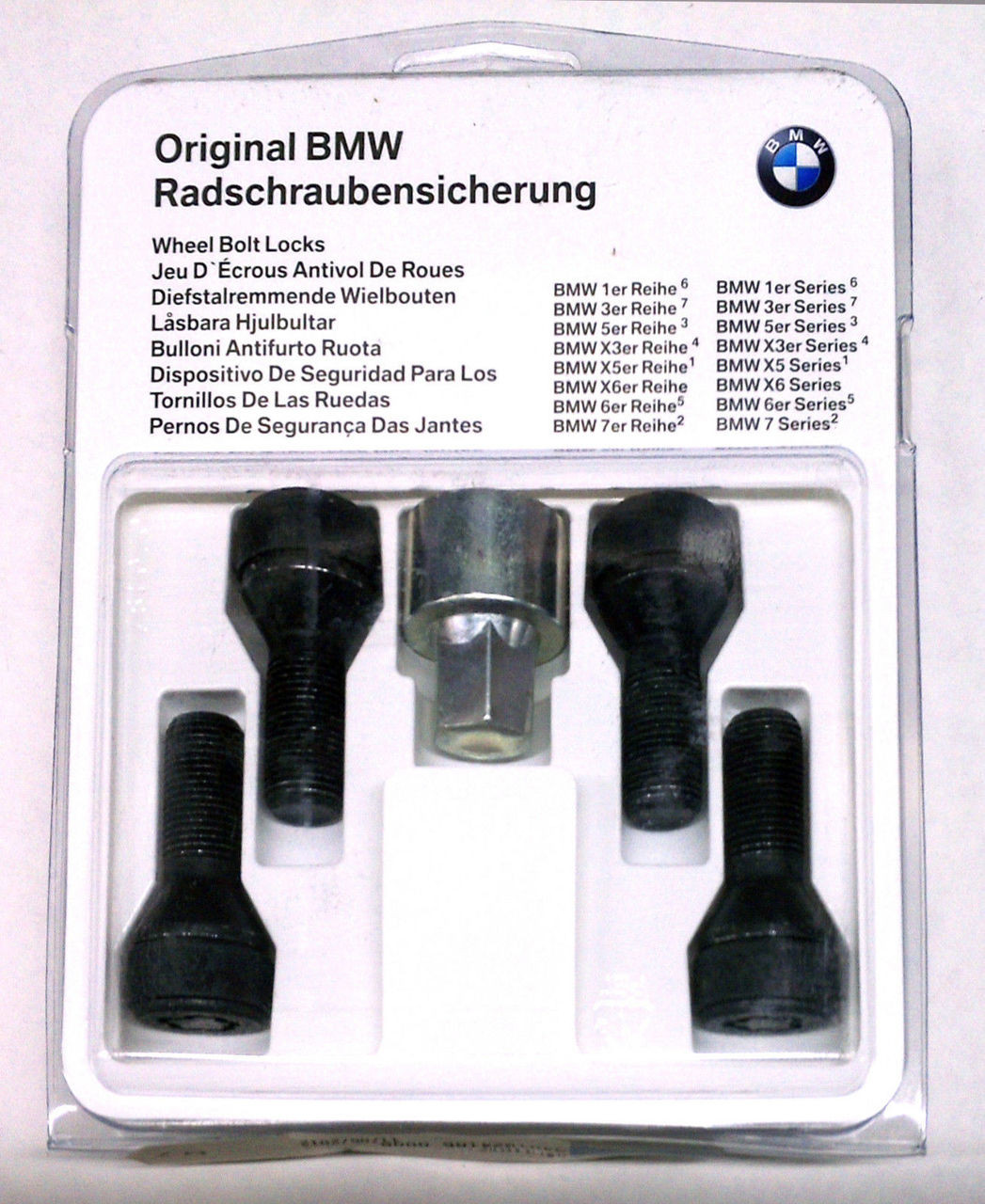 Genuine BMW Wheel Stud Bolt Locks 36132453961 - Theis Motorsport