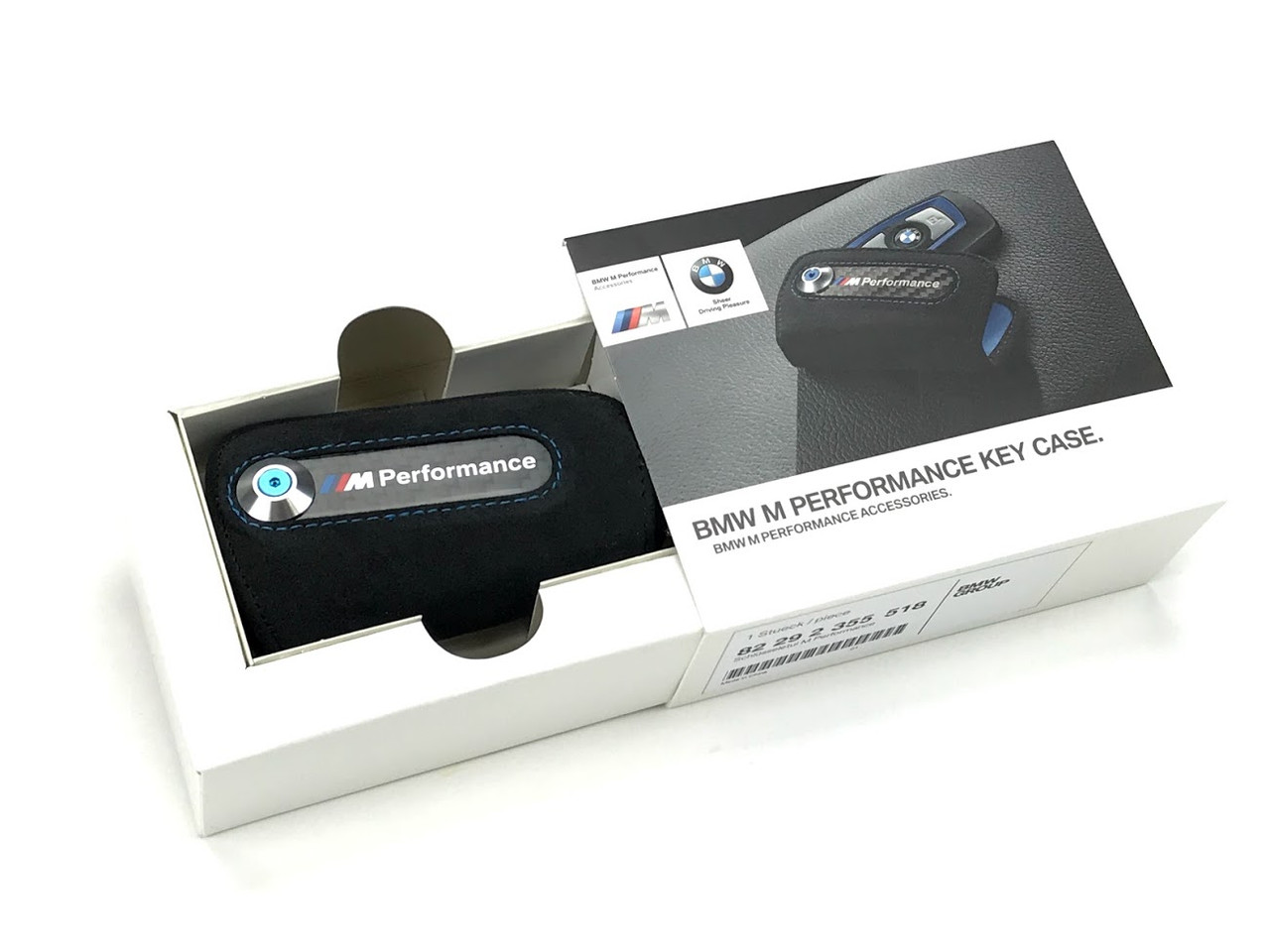 Original BMW Key case Alcantara/Carbon, M Performance (82292355519