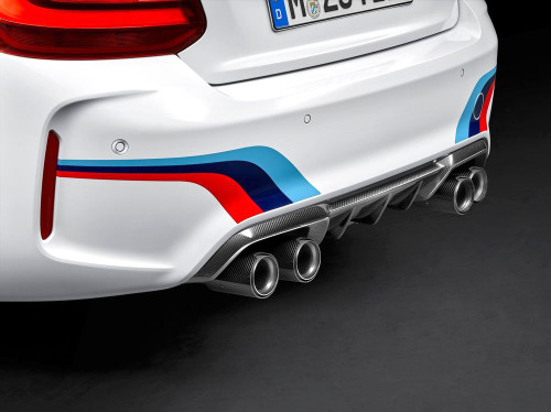 Genuine BMW M Performance Logo M2 F87 Decal Sticker Set OEM 51142413970