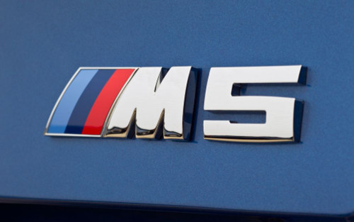 Genuine BMW M5 Trunk Lid Emblem Badge Nameplate 51148060400