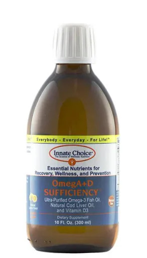 Innate Choice OmegA+D Sufficiency Lemon Oil Free 2 to 4 Day Delivery
