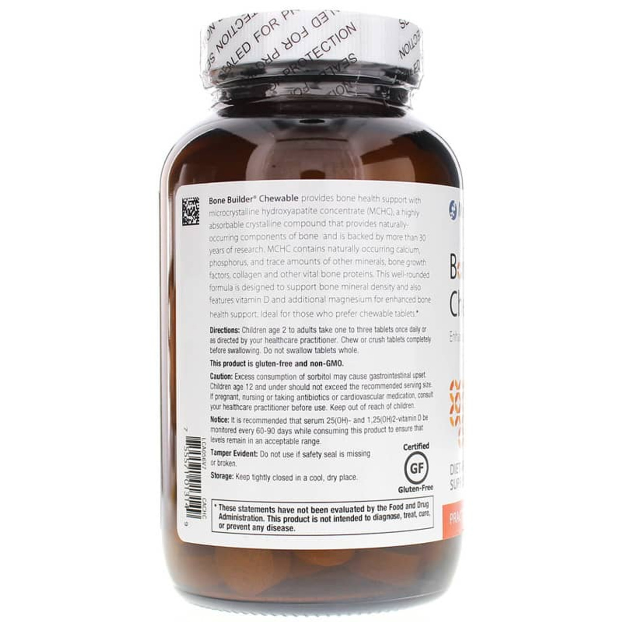 Metagenics Bone Builder Chewable Chocolate 90 tablets Free 2 to 4