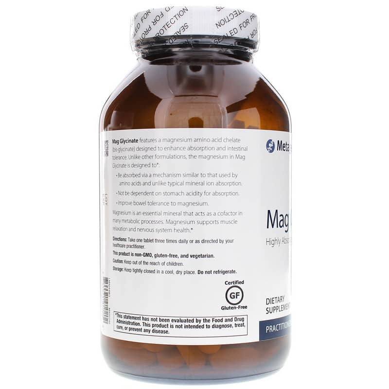 Metagenics Mag Glycinate tablets Free 2 to 4 Day Delivery