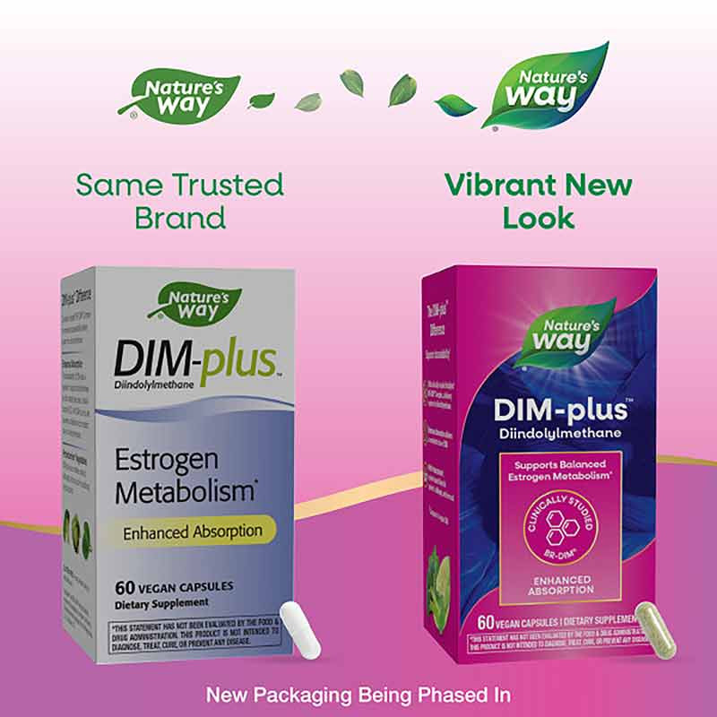 DIM-Plus Estrogen Metabolism, Natures Way