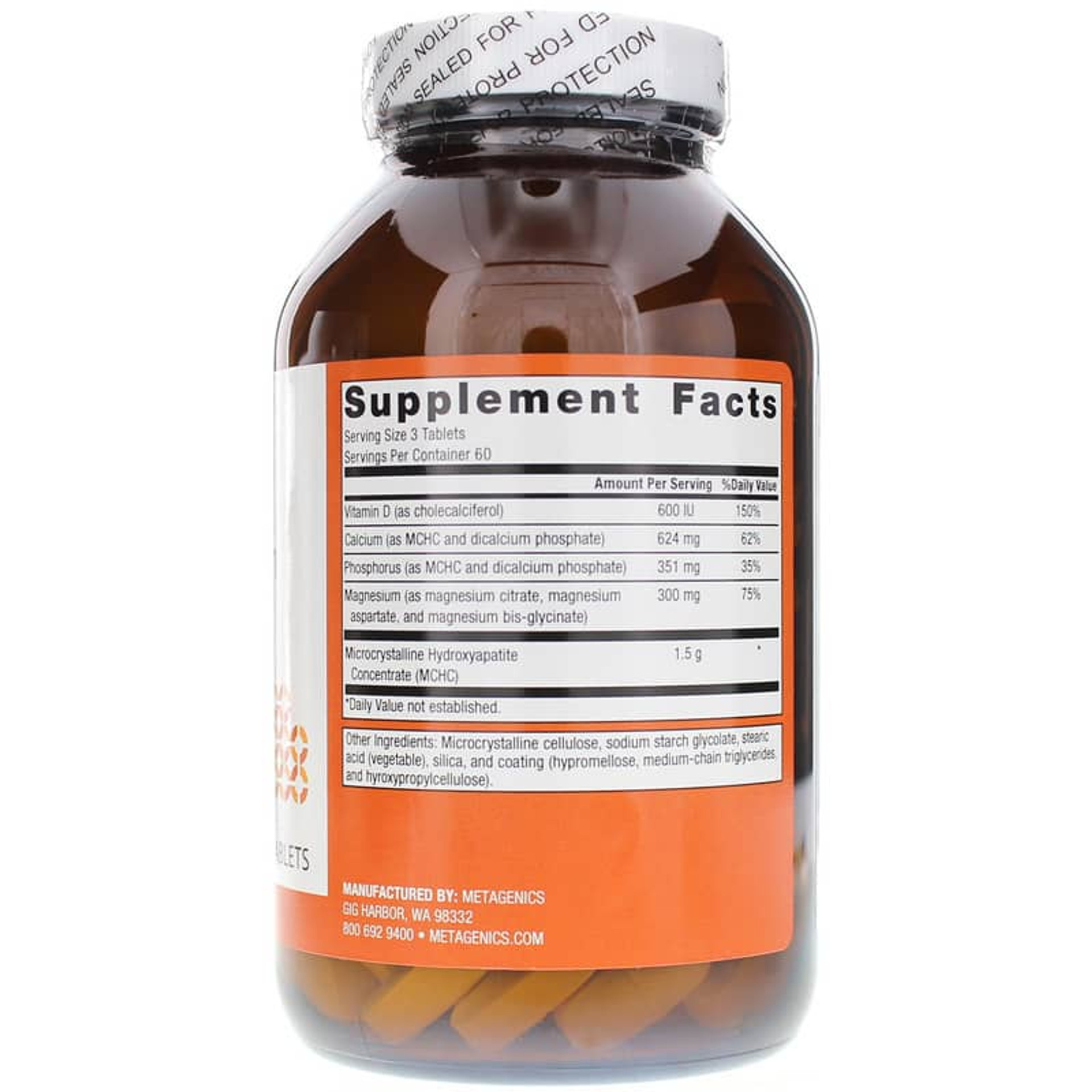 Metagenics Bone Builder with Magnesium Tablets Free 2 to 4 Day Delivery