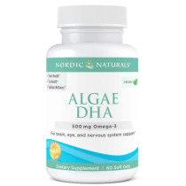 Nordic Naturals Algae DHA - 60 Soft Gels