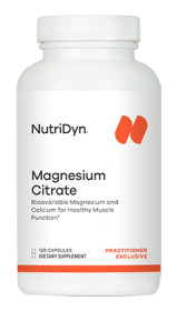 NutriDyn Magnesium Citrate - 120 capsules