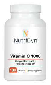 NutriDyn Vitamin C 1000 - 100 Capsules