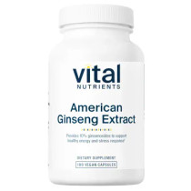 Vital Nutrients American Ginseng Extract 250mg - 100 capsules