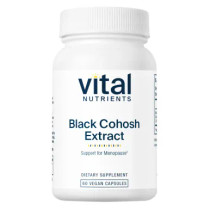 Vital Nutrients Black Cohosh Extract 250mg - 60 Capsules