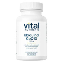 Vital Nutrients Ubiquinol CoQ10 100mg - 60 Capsules