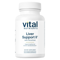 Vital Nutrients Liver Support II (with Picrorhiza) - 60 capsules