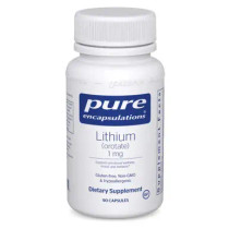 Pure Encapsulations Lithium (Orotate) - 90 Capsules